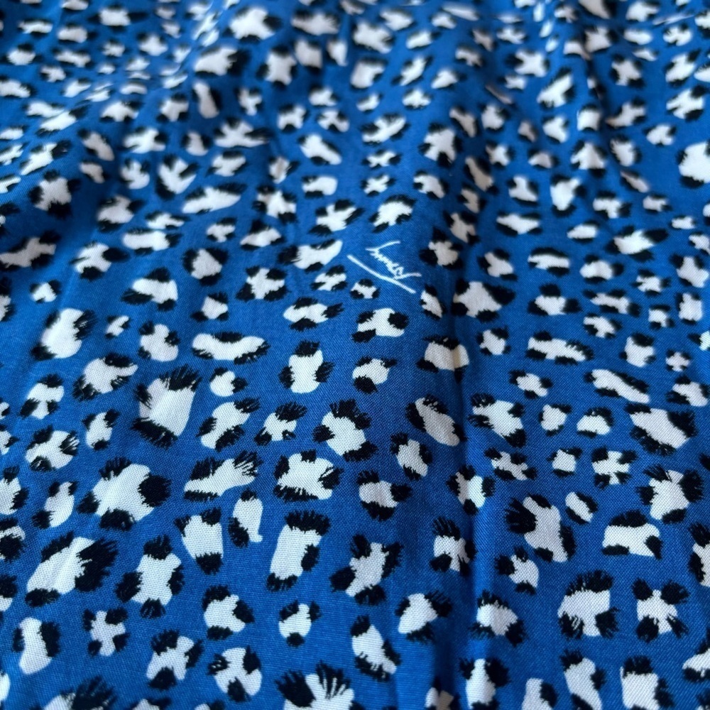 Tommy Hilfiger Adaptive Tommy Print Midi Skirt with Pull Up Loops, Size 14 - Picture 3 of 8